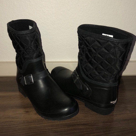 sperry walker rain boots